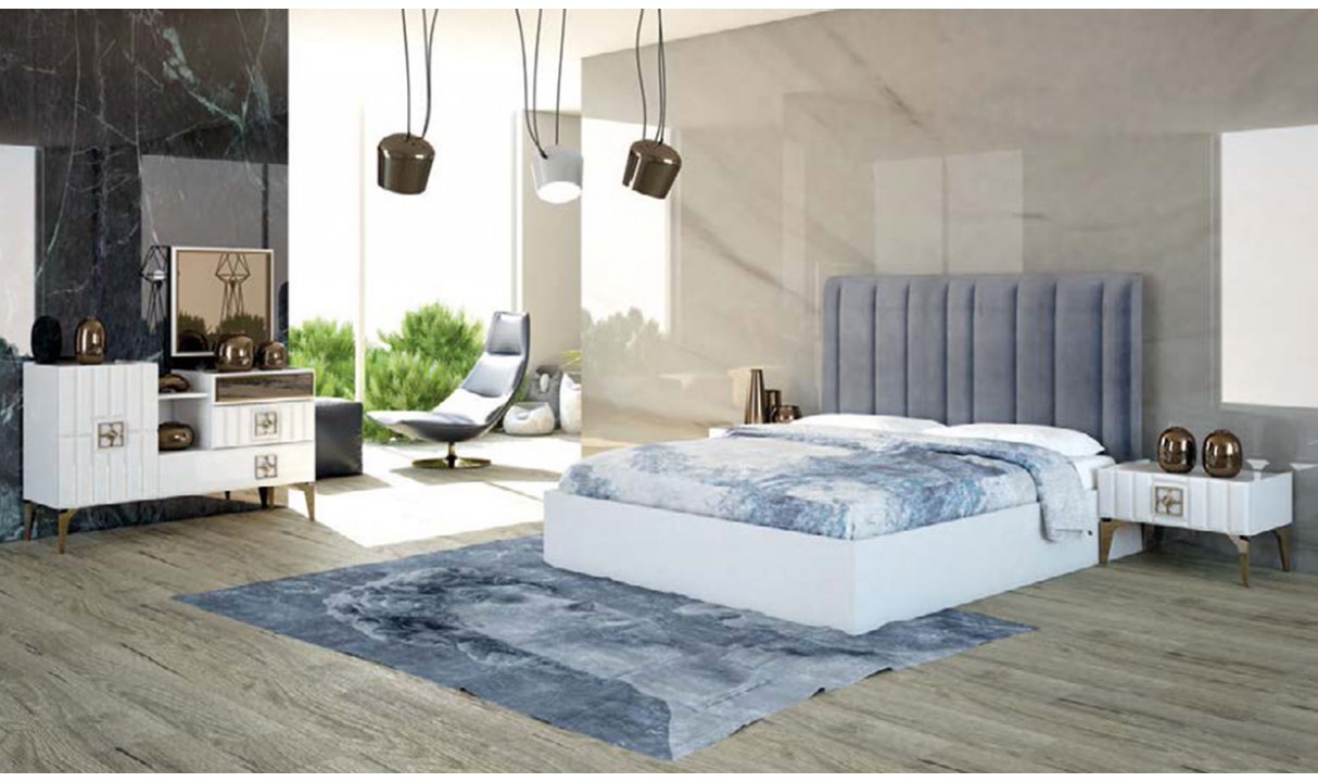 Güneş Beyaz Yatak Odası Takımı