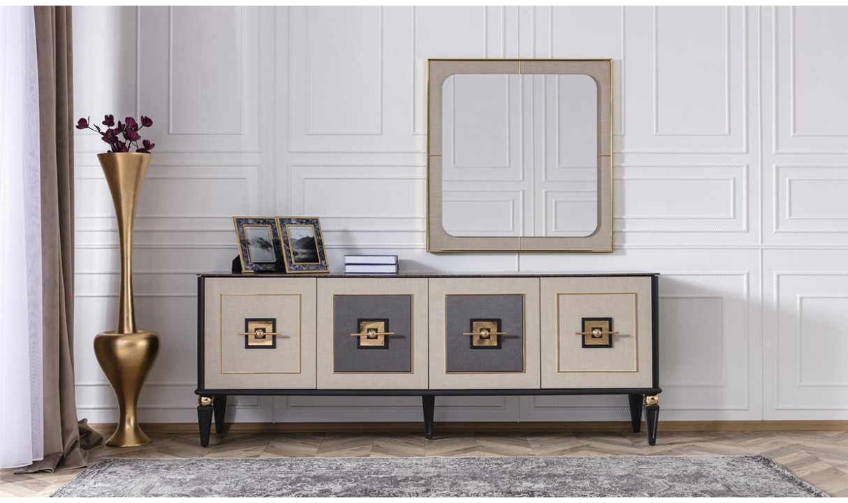 Lüx Gold Yemek Odası Takımı