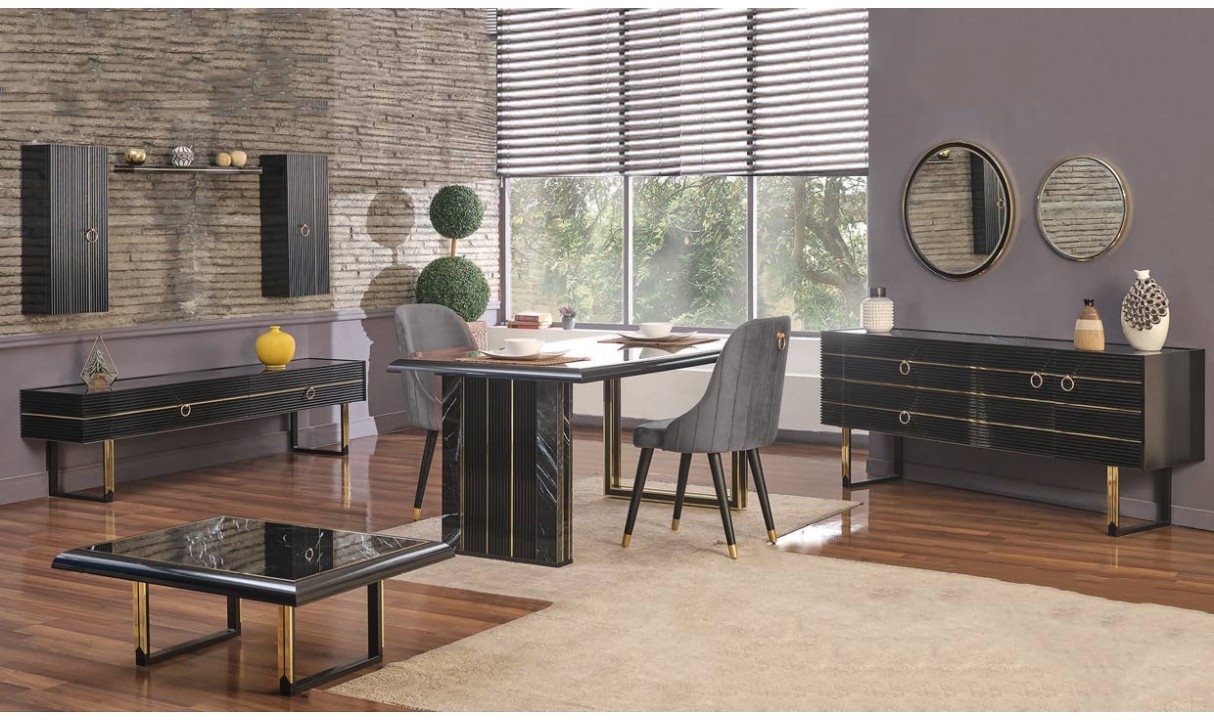 Zebra Yemek Odası Takımı